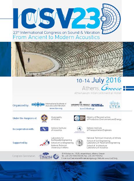 ICSV23 poster